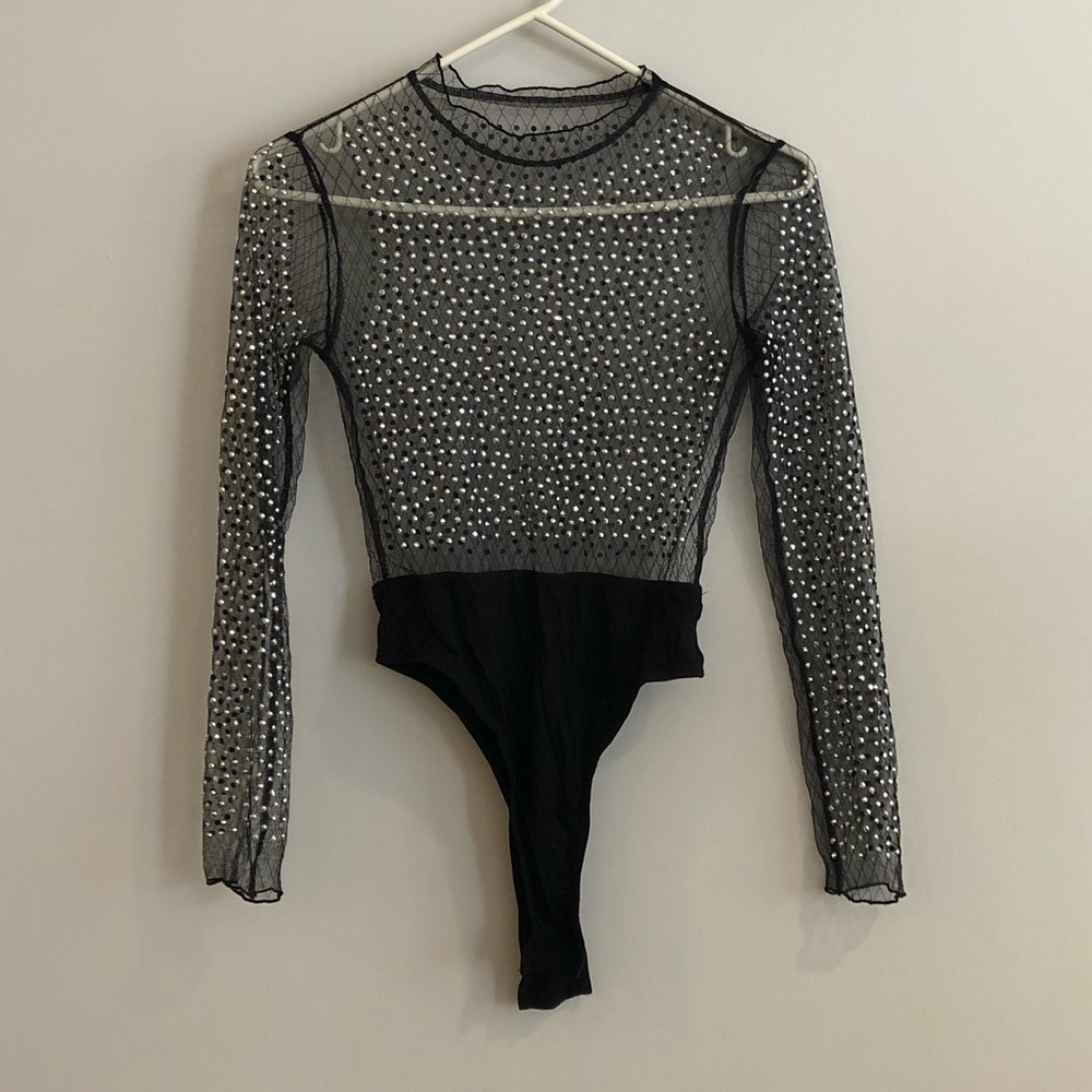 Beautiful See Through Bodysuit